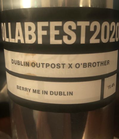 O Brother / BrewDog Outpost Dublin Berry Me In Dublin