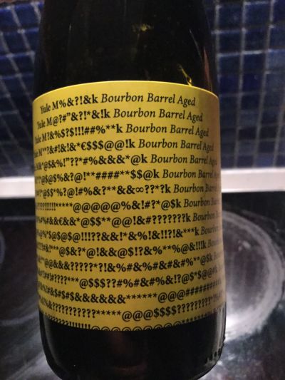To Øl Yule M%&?!&k Bourbon & Vanilla Barrel Aged