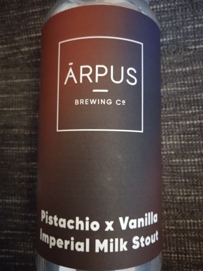 Ārpus Pistachio x Vanilla Imperial Milk Stout