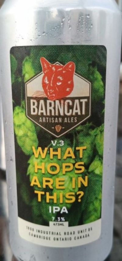 Barncat What Hops Are in This? V. 3