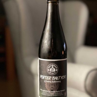 Bialy Porter Bałtycki Z Trawą ŻUbrową