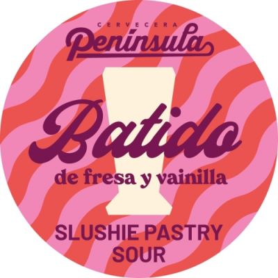 Península Batido de Fresa y Vainilla