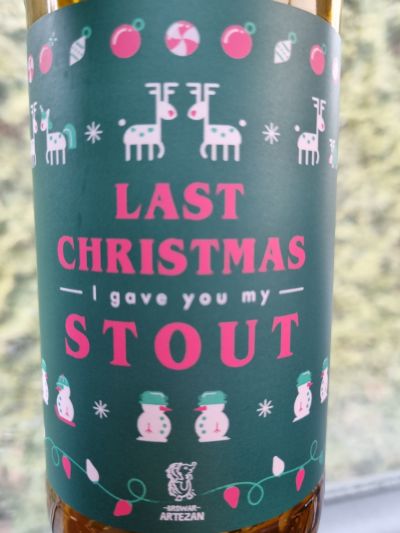 Artezan Last Christmas I gave you my stout