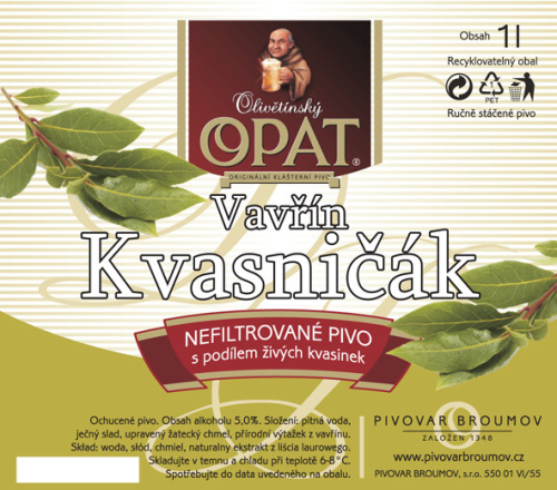 Opat Kvasničák Vavřín (Pivo s Bobkem)